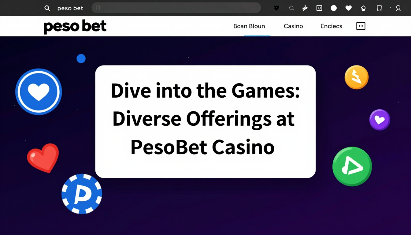 Secure Transactions: Deposit and Withdrawal Methods at PesoBet Casino
