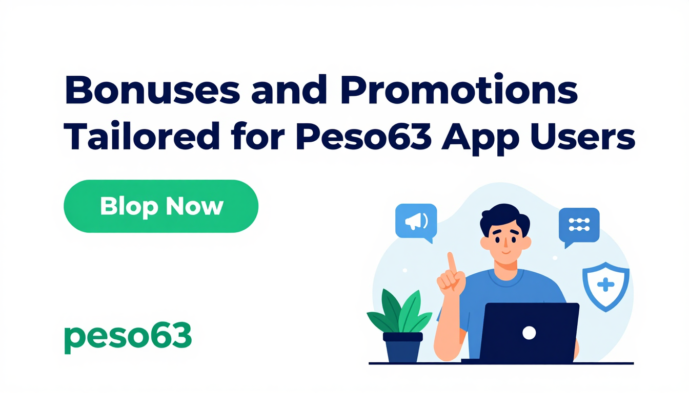 Bonuses and Promotions Tailored for Peso63 App Users