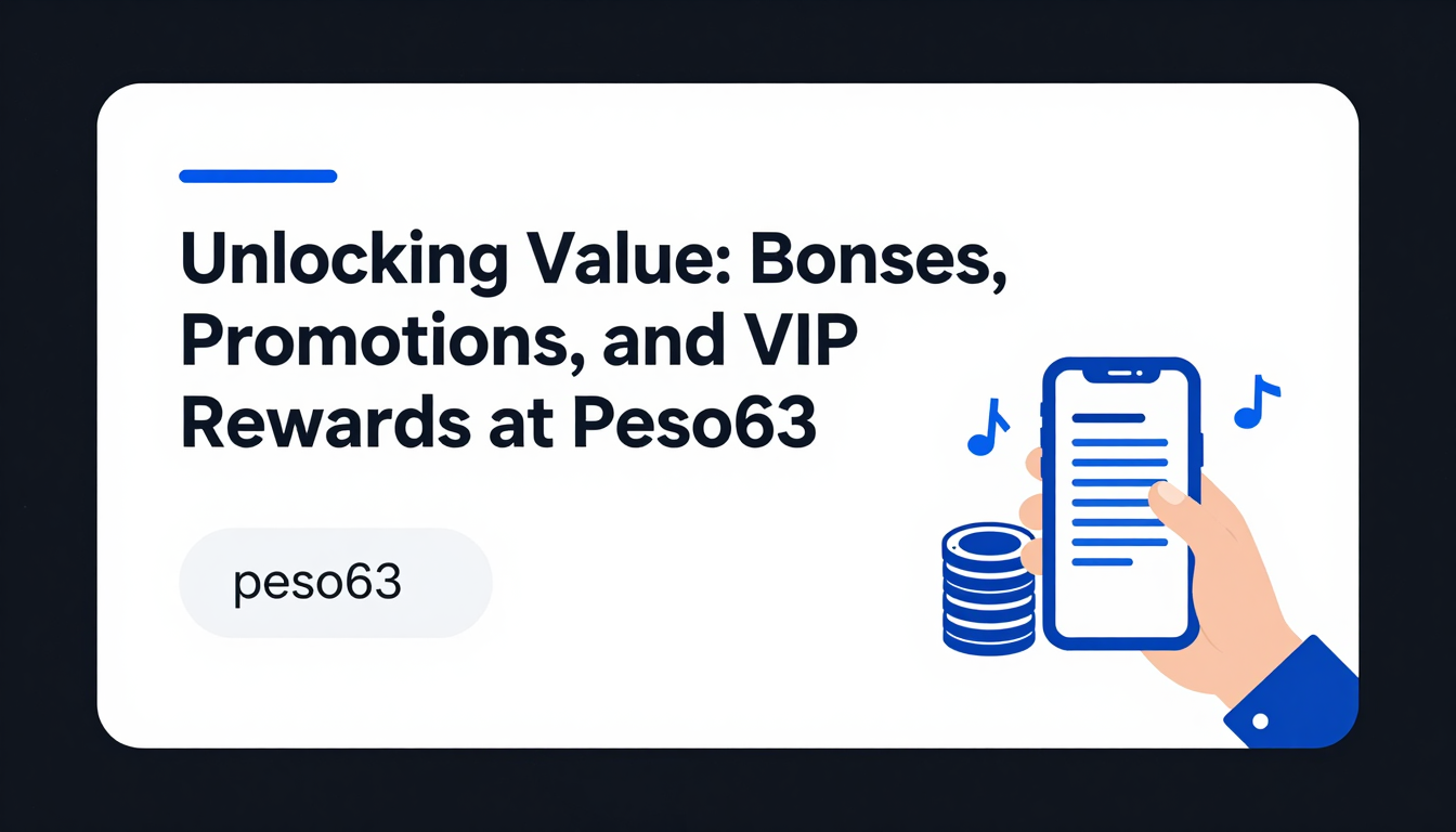 Secure and Convenient Banking: Deposit & Withdrawal Options at Peso63
