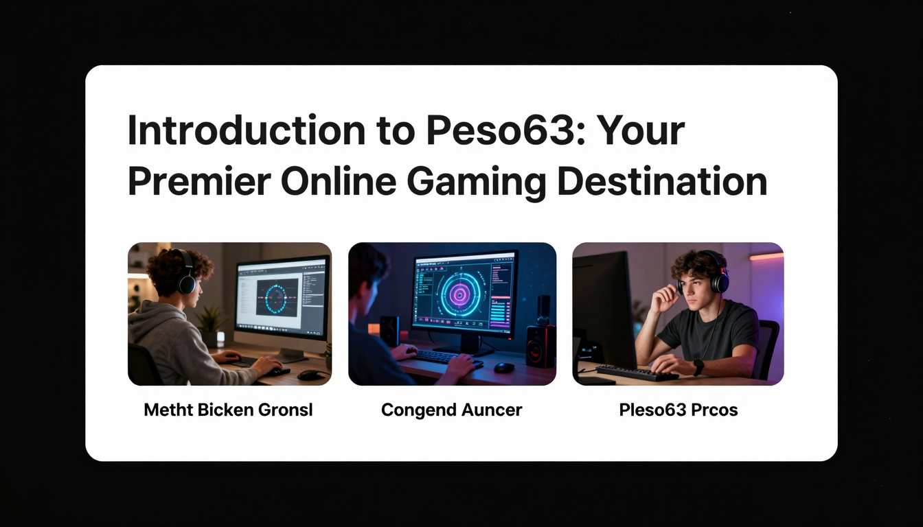 Trust and Security: Why Peso63 is a Reliable Choice
