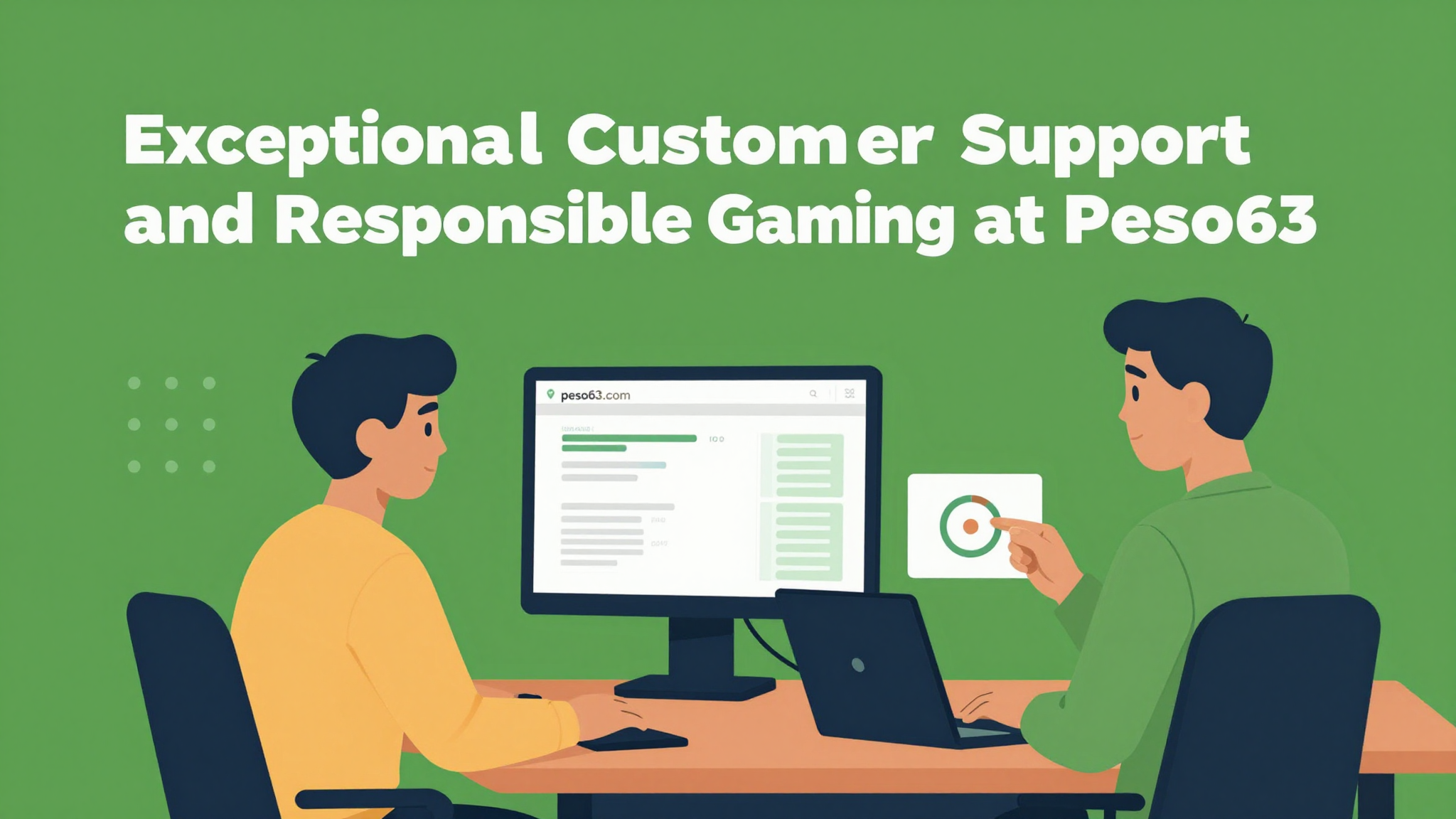 Exceptional Customer Support and Responsible Gaming at peso63..com