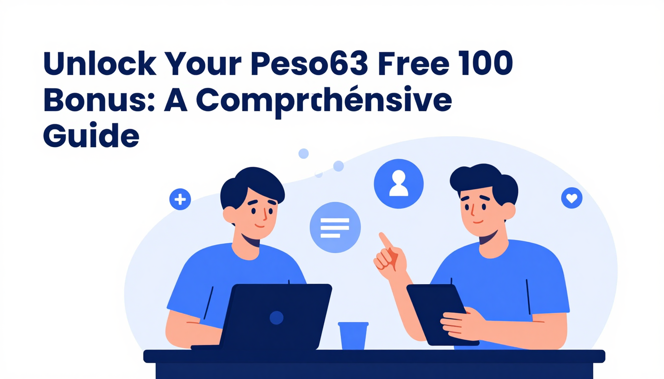 Step-by-Step: How to Claim Your Peso63 Free 100