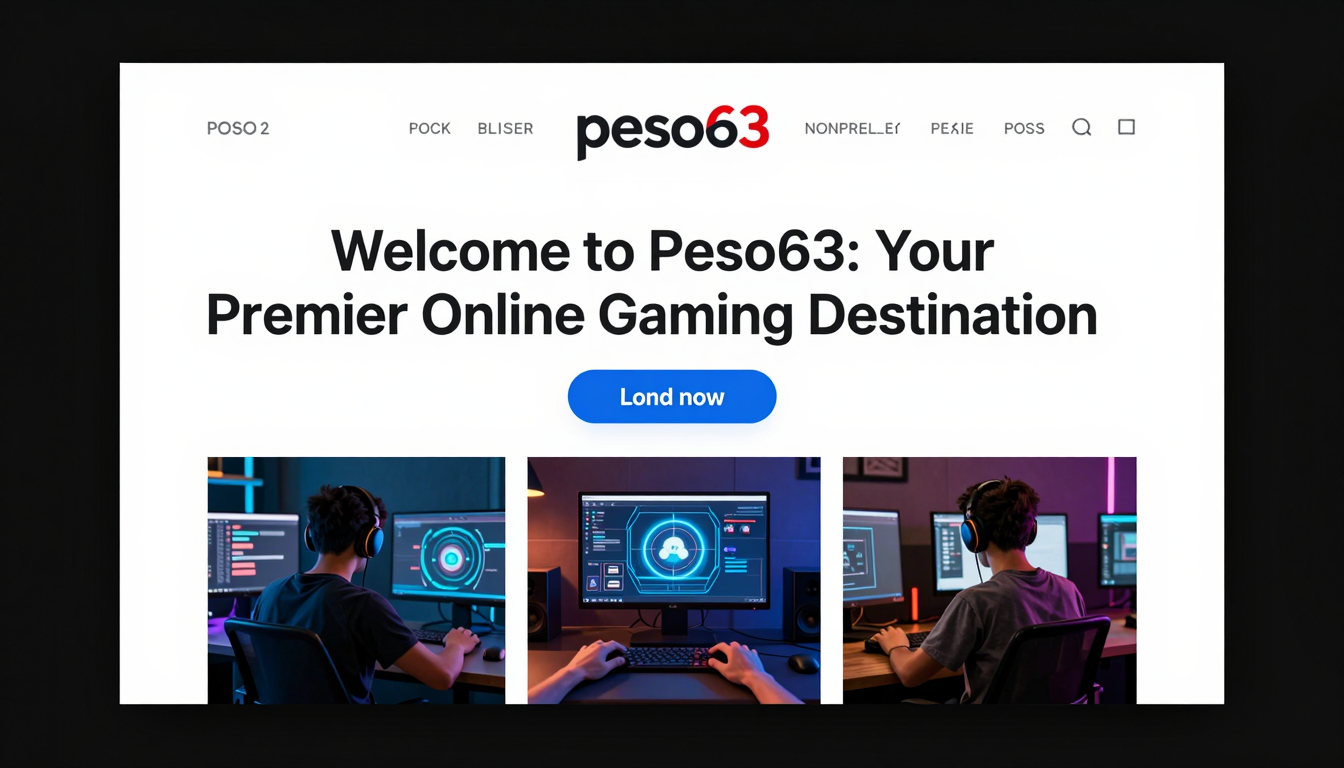 Exploring the Diverse Game Selection at Peso63 Casino