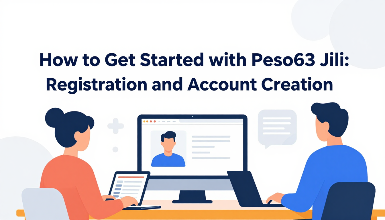 How to Get Started with Peso63 Jili: Registration and Account Creation