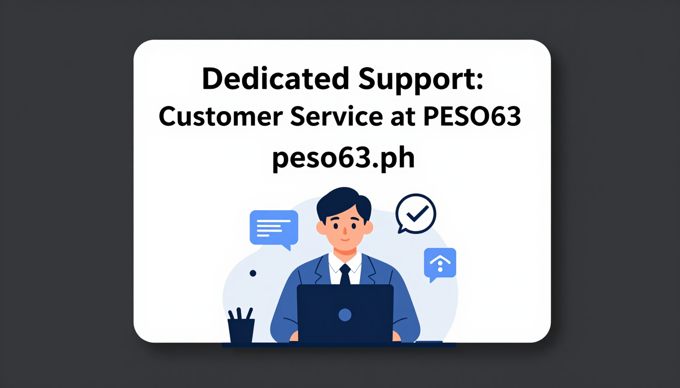 Dedicated Support: Customer Service at PESO63.ph