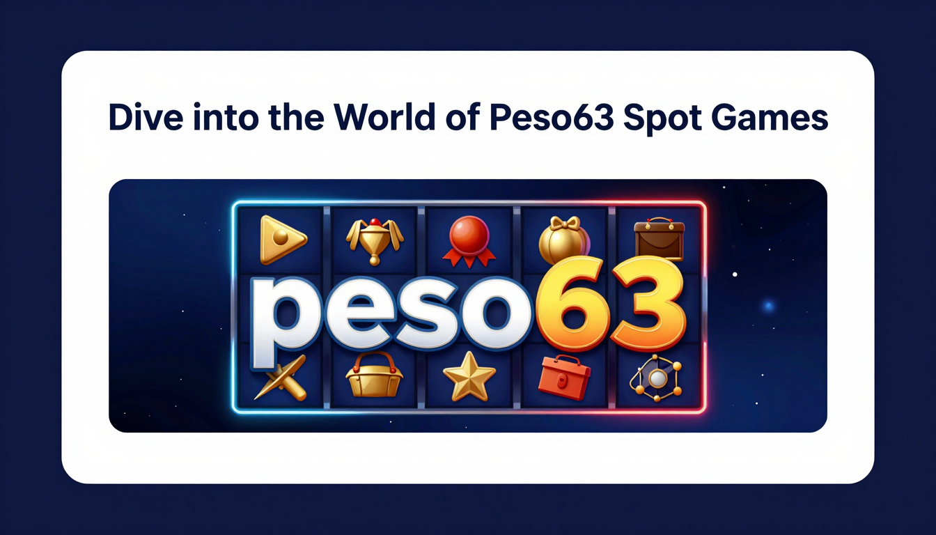 Introduction to Peso63 Slot: Your Ultimate Gaming Destination