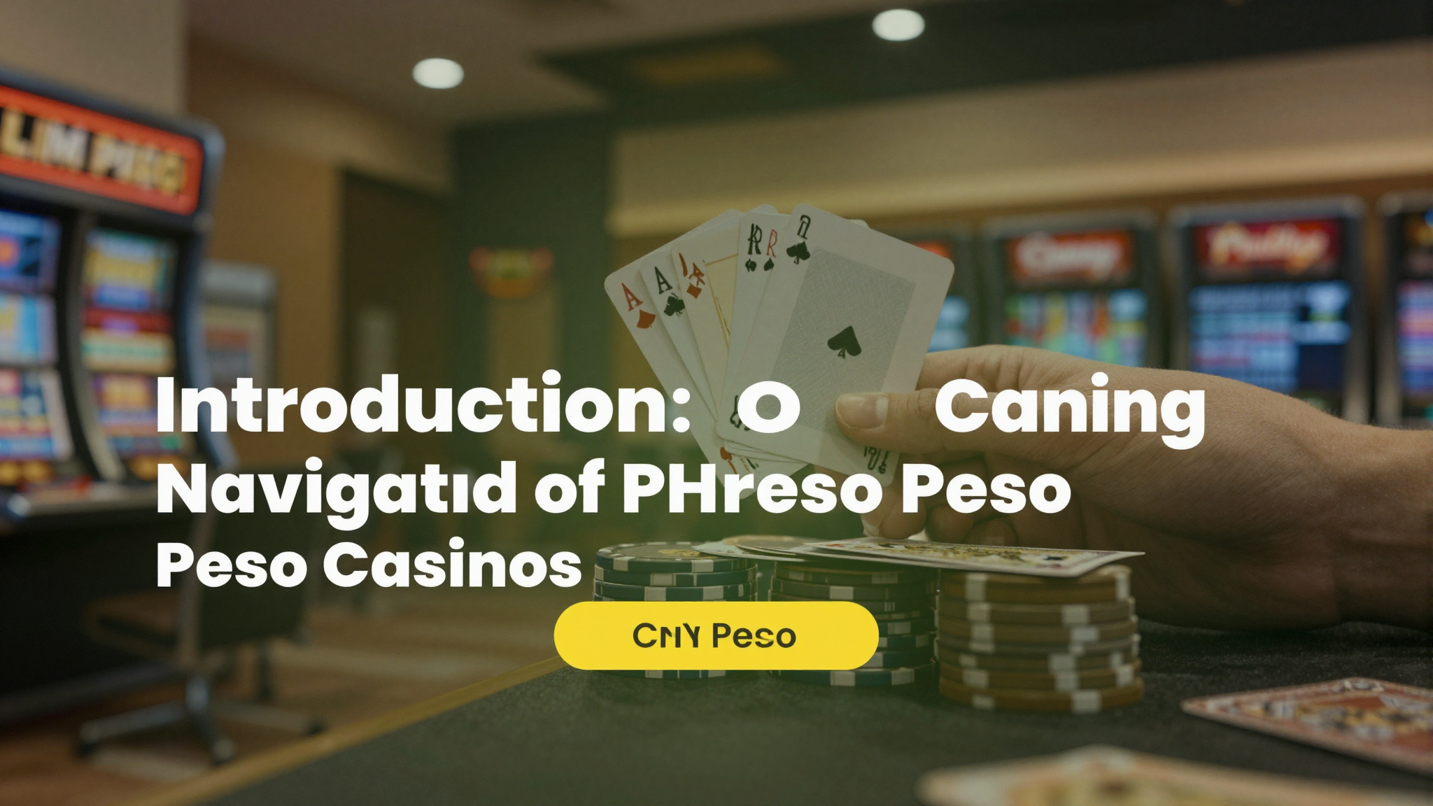 Introduction: Navigating the World of PH Peso Casinos